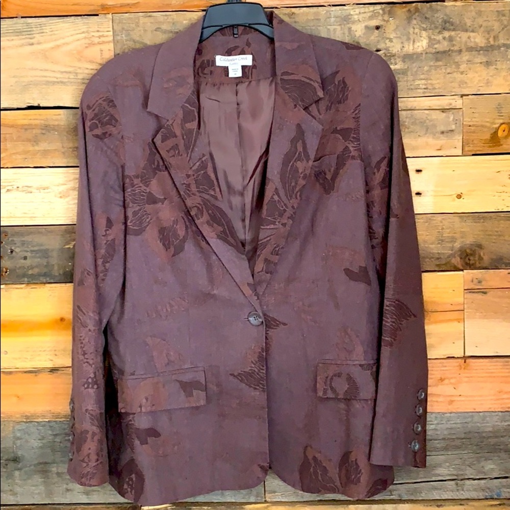 Coldwater Creek Classic Jacket Size 10